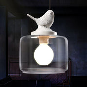 Pendant Light Bird Design Glass - NEOSXA | Ambient Glow
