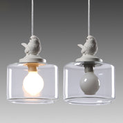 Pendant Light Bird Design Glass - NEOSXA | Ambient Glow