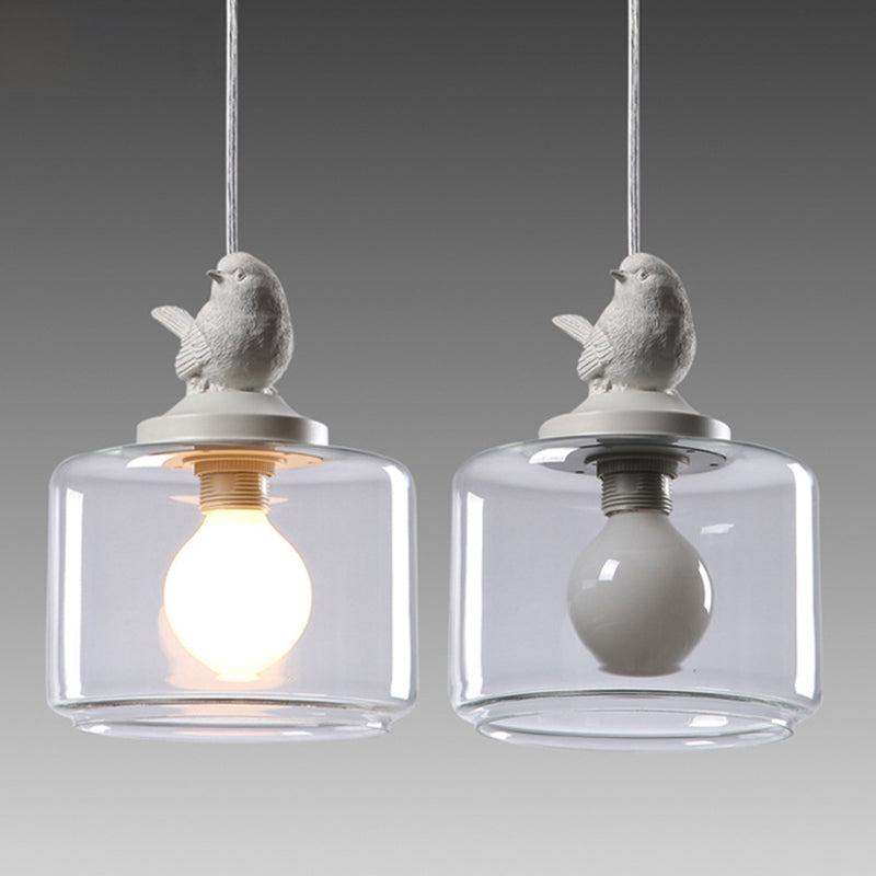 Pendant Light Bird Design Glass - NEOSXA | Ambient Glow