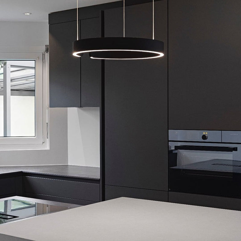 Pendant Light LED Black - VELOXA | Modern Elegance