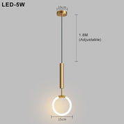 Pendant Light LED Metal - SYLVEX | Elegant Lighting