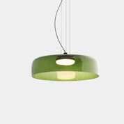 Pendant Light Glass Grey - TELUMX | Warm Ambiance