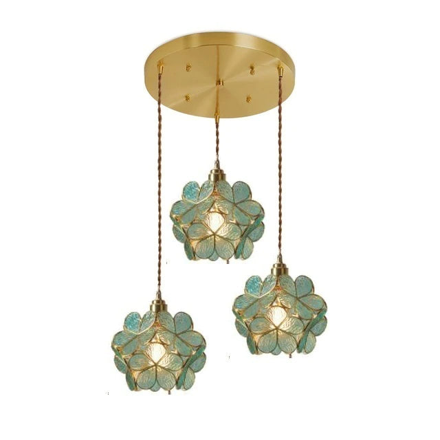 Pendant Light Glass Floral - TREXON | Modern Elegance