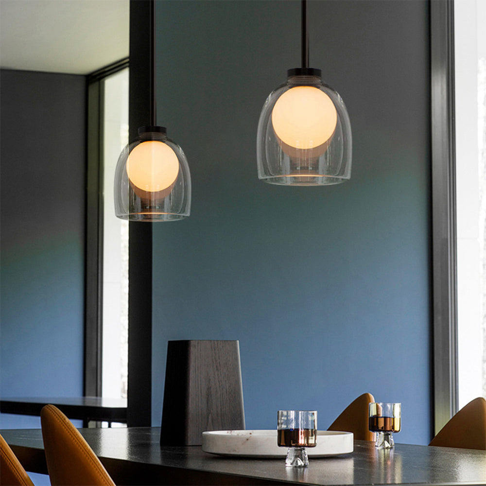 Pendant Light Glass Smoked - TYRIAN | Sophistication