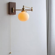 Wall Light Ceramic Wood - NEBROS | Modern Elegance