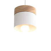 Pendant Light Wood Metal - SPECTRA | Warm Glow