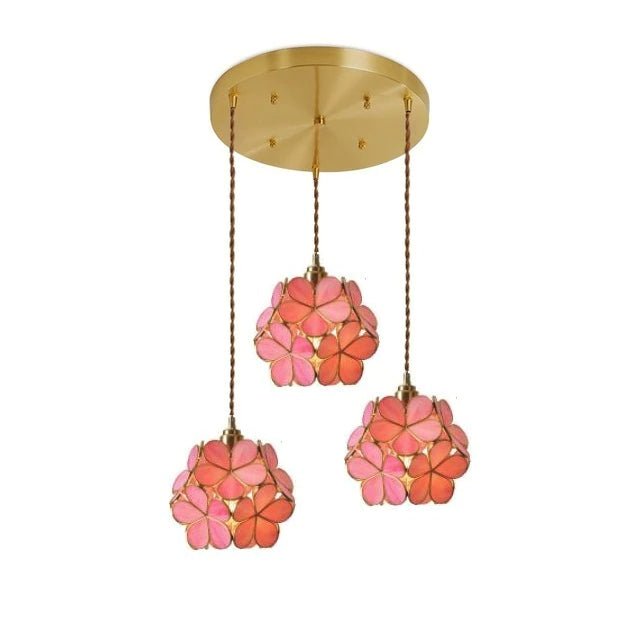 Pendant Light Glass Floral - TREXON | Modern Elegance