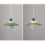 Pendant Light Green LED - TELOSX | Warm Ambiance