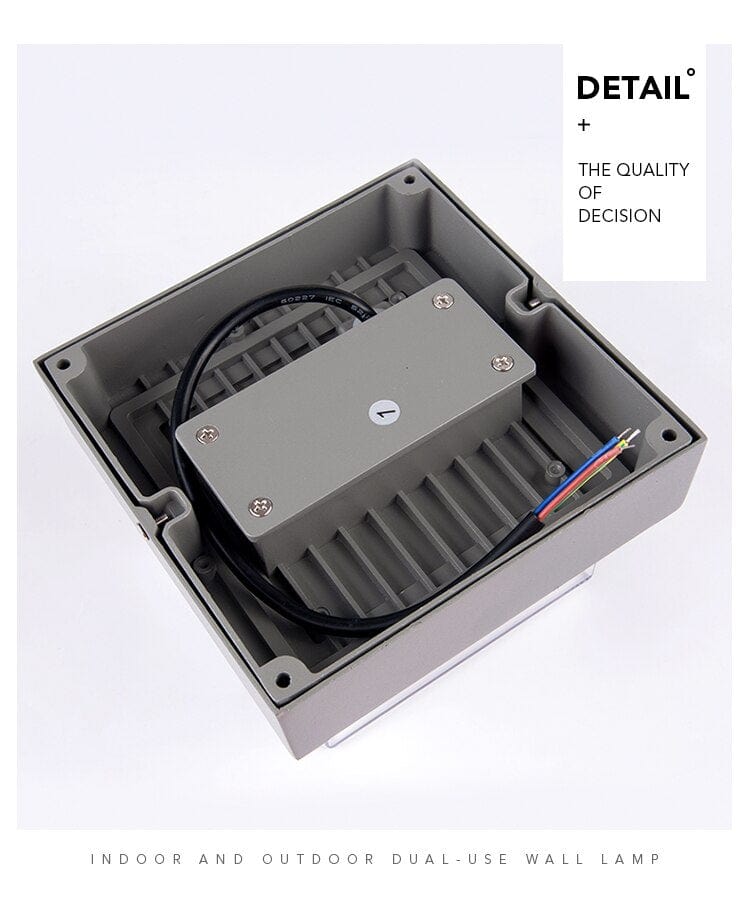 Outdoor Lighting Motion Sensor Aluminium - RADIAN | Security