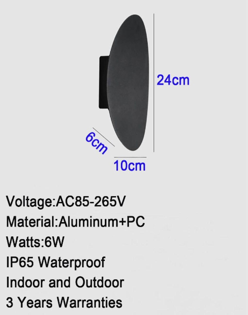 Outdoor Lighting LED IP65 - MIMOSA | Modern Style