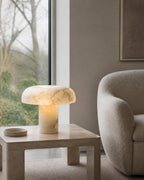 IZO Tischlampe – Alabaster, Ansicht der Proportionen | DecoHarmonie