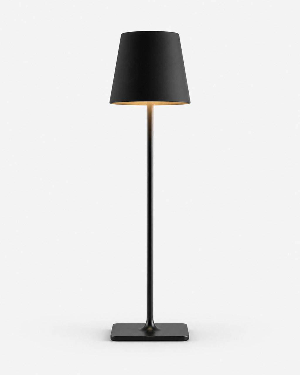 FREY Akku-Tischlampe – Schwarz, Produktansicht vor neutralem Hintergrund | DecoHarmonie