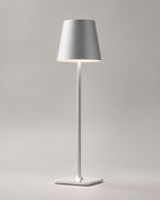 FREY Akku-Tischlampe – Silber, Detailansicht | DecoHarmonie