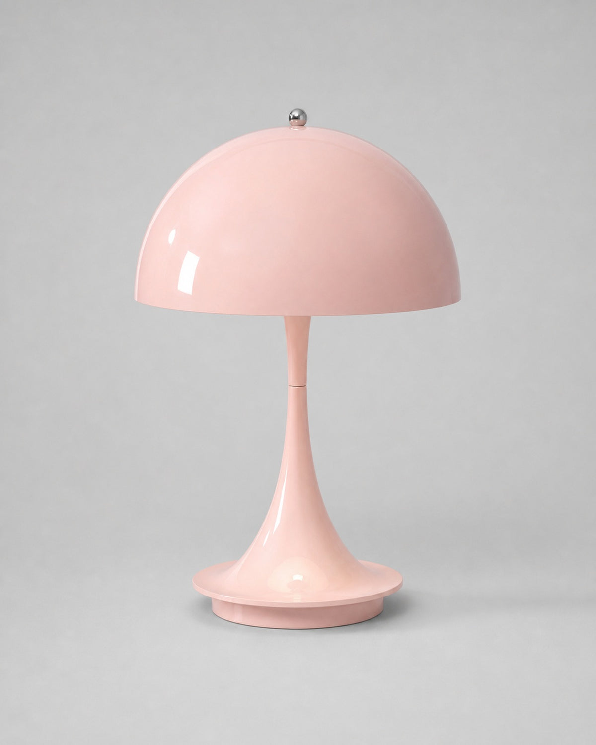 MIDO Akku-Tischlampe – Rosa, Produktansicht vor neutralem Hintergrund | DecoHarmonie