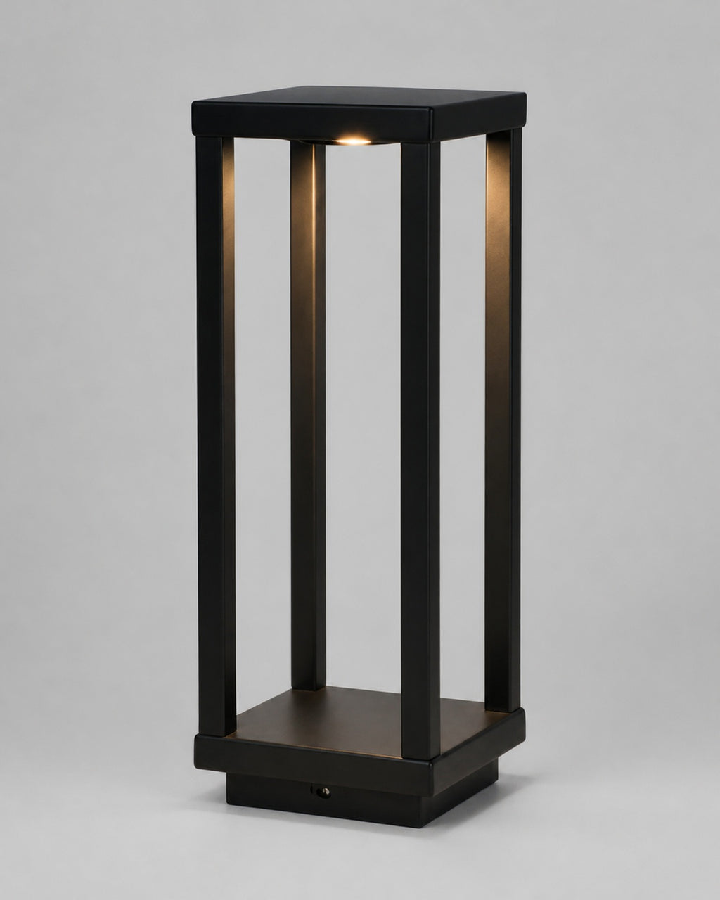 SORA Akku-Tischlampe – Schwarz, Detailansicht | DecoHarmonie