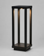 SORA Akku-Tischlampe – Schwarz, Detailansicht | DecoHarmonie