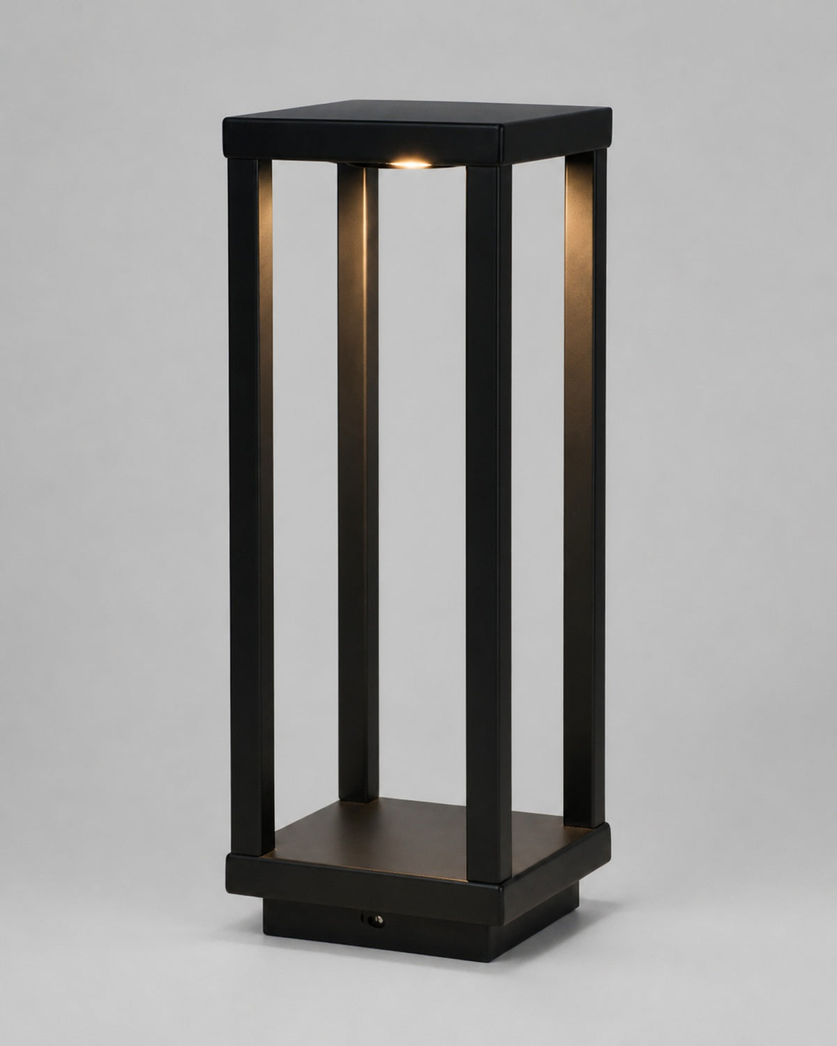 SORA Akku-Tischlampe – Schwarz, Detailansicht | DecoHarmonie