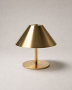 VARMA Akku-Tischlampe – Gold, Detailansicht | DecoHarmonie