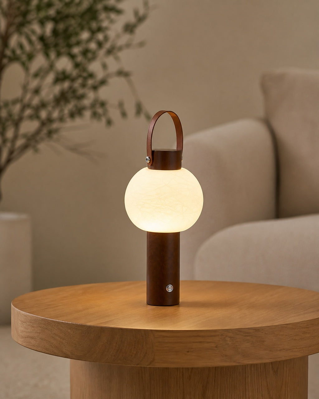 RUVA Tischlampe – in einem Wohnbereich | DecoHarmonie