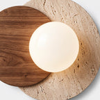 MAKU Wandleuchte – Materialdetail