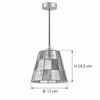 SARI Pendelleuchte – Masse Ø 17 cm, H 14,5 cm