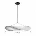 MOTRA Pendelleuchte – Masszeichnung B 50 cm