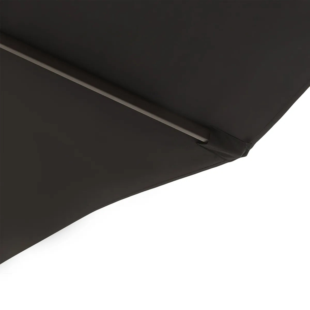 Double Garden Parasol 4.6m Outdoor Patio Sun Umbrella, Black