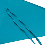 Double Garden Parasol 4.6m Outdoor Patio Sun Umbrella, Sky Blue