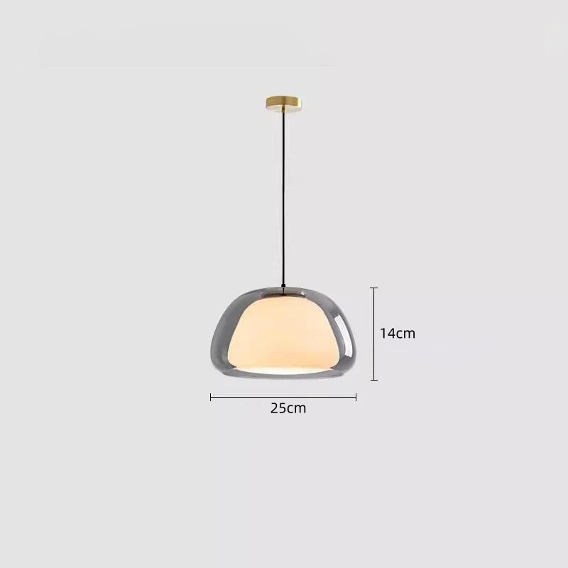 Pendant Light Milk Glass - TURBAN | Elegant Lighting