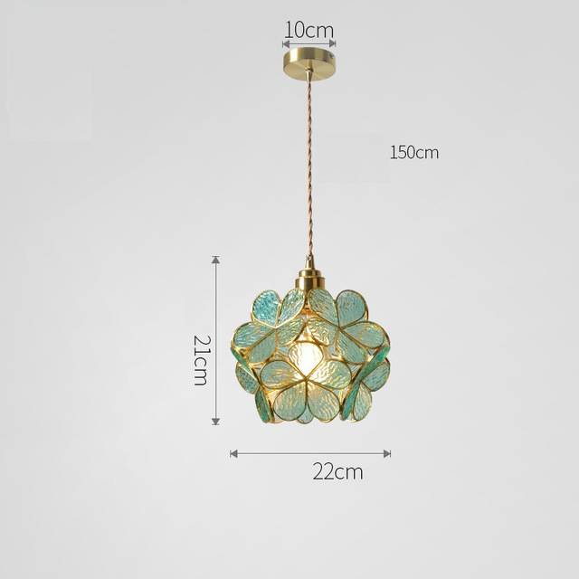 Pendant Light Glass Floral - TREXON | Modern Elegance