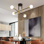 Ceiling Light LED Metal Glass - ATOMIX | Modern Style