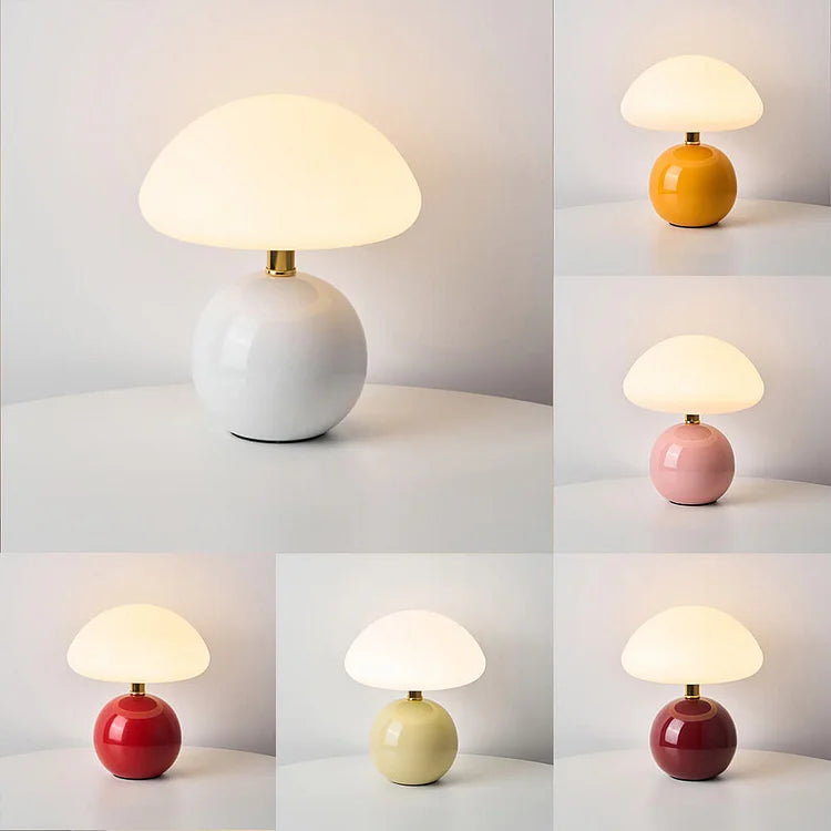 Table Lamp Ceramic LED - CORONA | Elegant Lighting