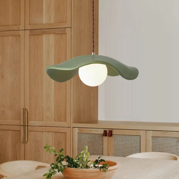 Pendant Light Green Resin - PYRONX | Serene Lighting