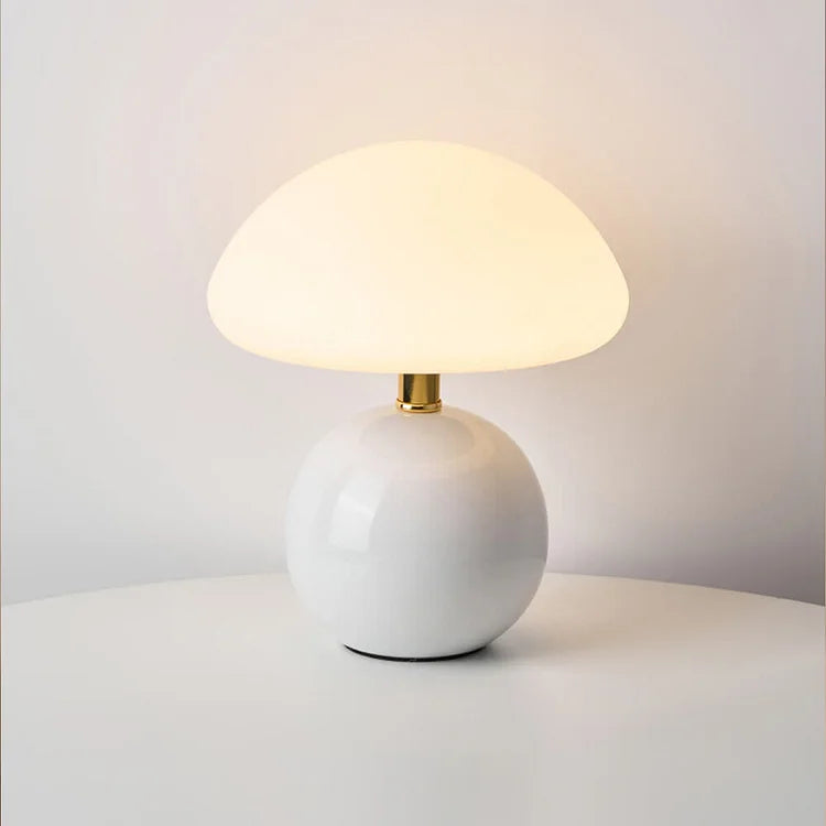 Table Lamp Ceramic LED - CORONA | Elegant Lighting