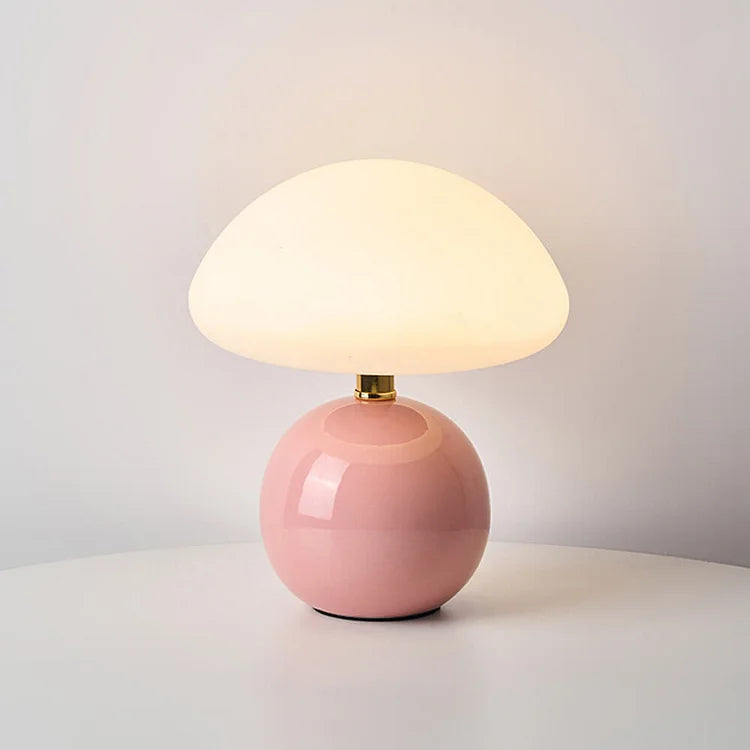 Table Lamp Ceramic LED - CORONA | Elegant Lighting