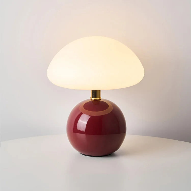 Table Lamp Ceramic LED - CORONA | Elegant Lighting