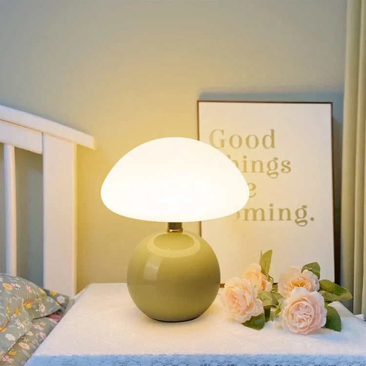Table Lamp Ceramic LED - CORONA | Elegant Lighting