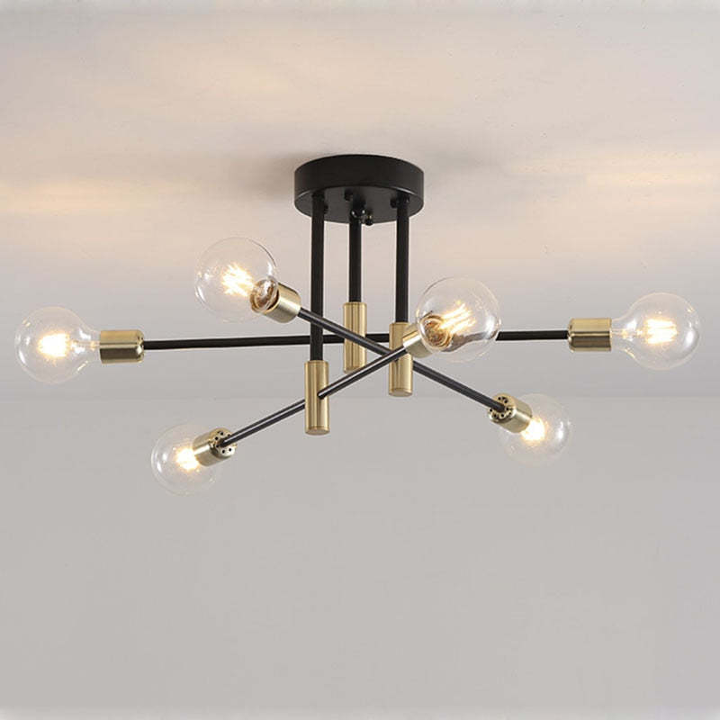 Ceiling Light LED Metal Glass - ATOMIX | Modern Style