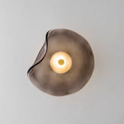 Wall Light Amber Glass - CRUXIS | Modern Luxury
