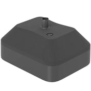 Fillable Garden Parasol Base Heavy Duty Stand Filled Up to 24kg with Stand or 20kg with Water for 38mm Poles, Black