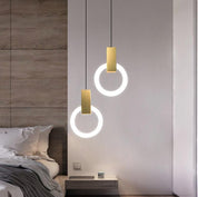 Pendant Light Gold LED - SYNCRO | Modern Elegance