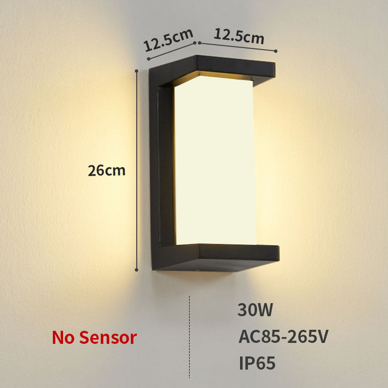 Outdoor Lighting Motion Sensor LED - ORIONX | Security
