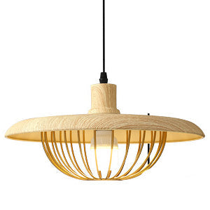Pendant Light Wood Grain Black - ZYLOXA | Nordic Style