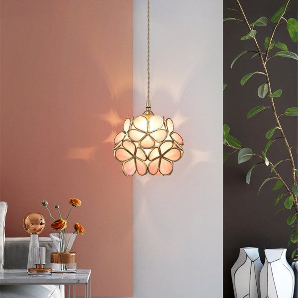 Pendant Light Glass Floral - TREXON | Modern Elegance