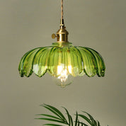 Pendant Light Amber Glass - SADIRA | Romantic Lighting