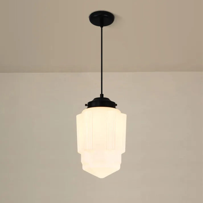 Pendant Light Geometric Glass - RYTHMIX | Vintage Charm