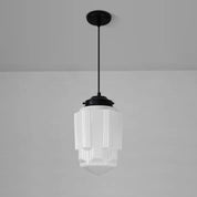 Pendant Light Geometric Glass - RYTHMIX | Vintage Charm