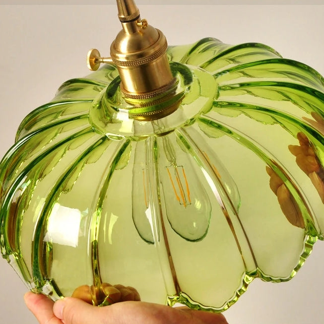 Pendant Light Amber Glass - SADIRA | Romantic Lighting