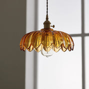 Pendant Light Amber Glass - SADIRA | Romantic Lighting