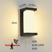 Outdoor Lighting Motion Sensor LED - ORIONX | Security